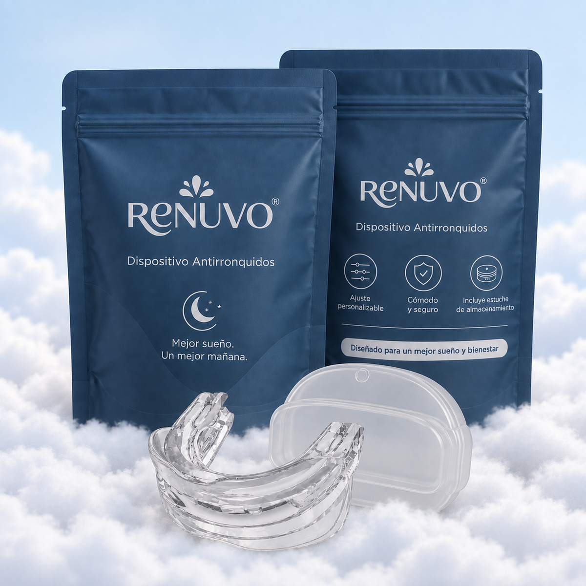 Aparato Anti Ronquidos RENUVO® Salud Bucal y Facial.